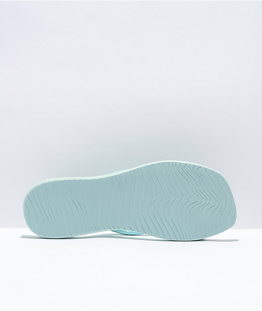 mint blue sandals