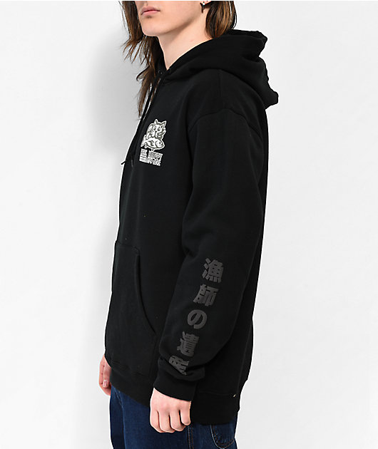 Overlay Pullover Hood - Black, L | Abu Garcia