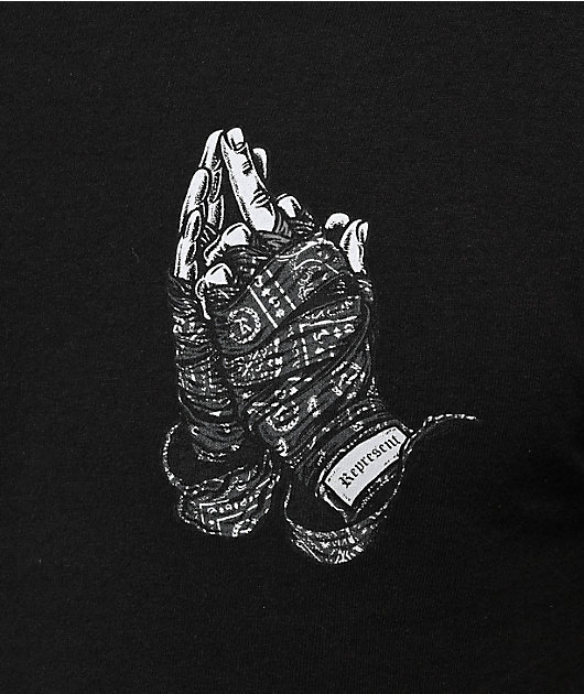Represent Prayer Black T-Shirt