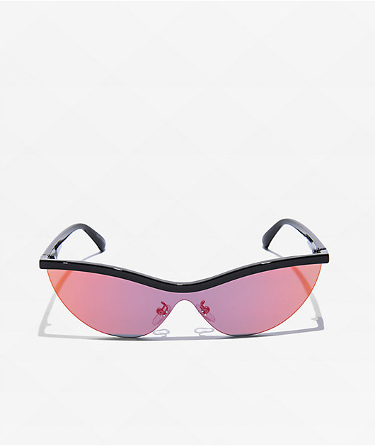 Revo Heat Black & Orange Sunglasses