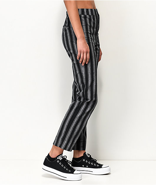 Style Laundry Wide Leg Stripe Pants Black – BoxHill