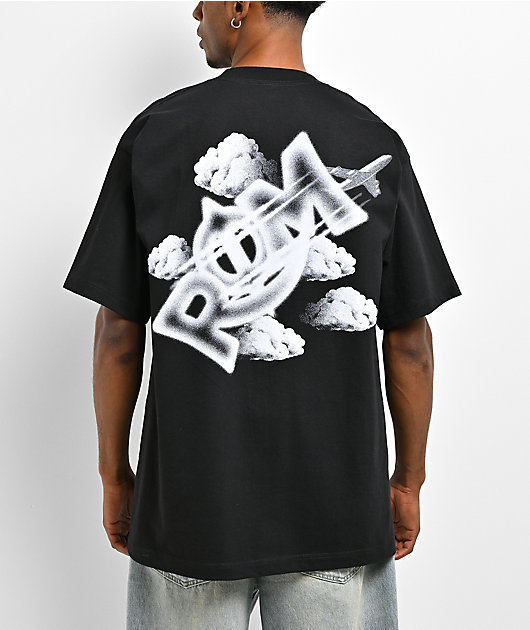 Rico o Muerto Clouds Black T-Shirt