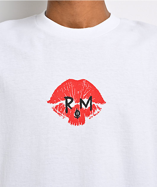 Rico o Muerto Lips White T-Shirt