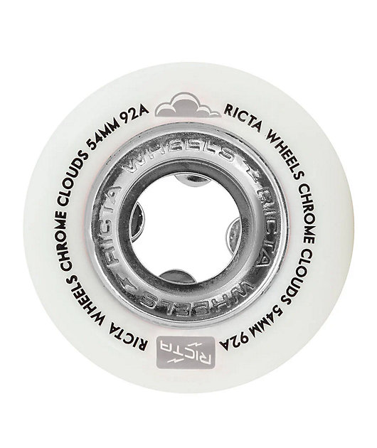 Ricta Chrome Clouds 54mm 92a Skateboard Wheels