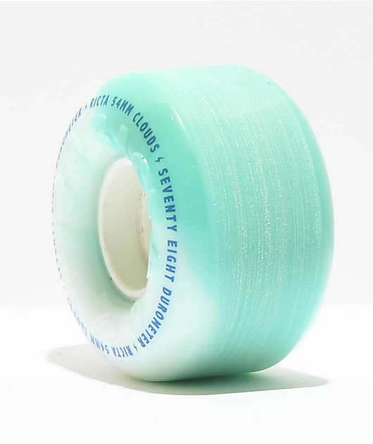 Ricta Clouds 54mm 78a Blue Cruiser Skateboard Wheels