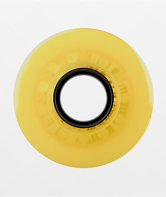 Ricta Clouds 54mm 78a Yellow & Black Cruiser Skateboard Wheels