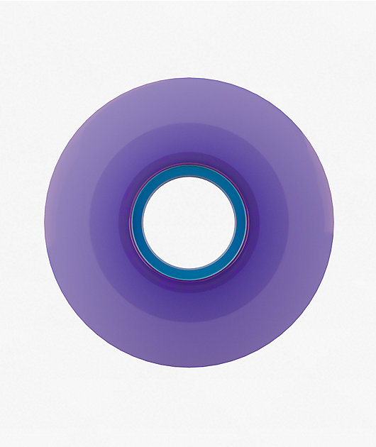 Ricta Clouds 55mm 78a Transparent Purple & Blue Cruiser Skateboard Wheels
