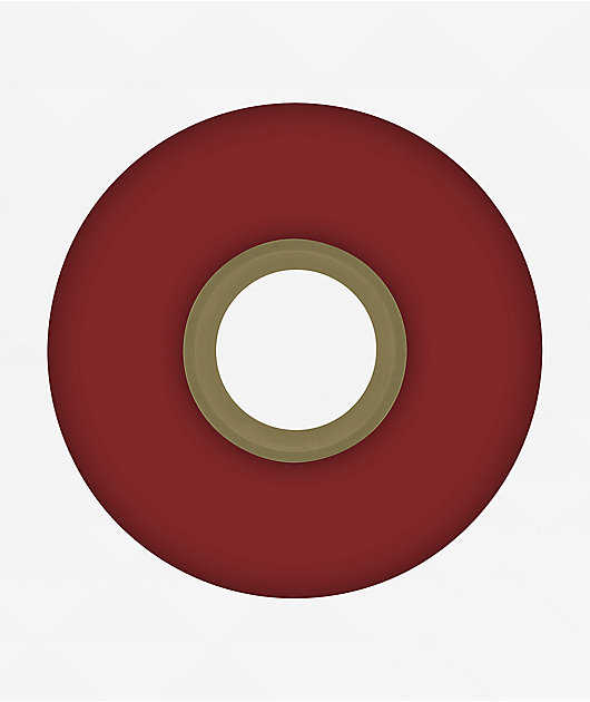Ricta Clouds 56mm 92a Maroon & Gold Skateboard Wheels
