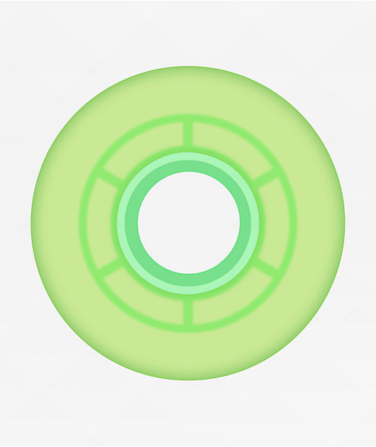 Ricta Clouds 57mm 78a Green Clear Cruiser Skateboard Wheels