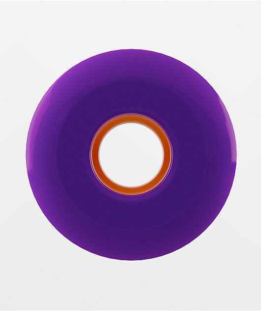 Ricta Clouds 57mm 92a Purple & Orange Cruiser Skateboard Wheels