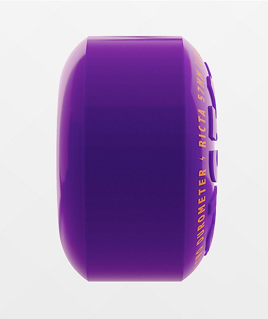 Ricta Clouds 57mm 92a Purple & Orange Cruiser Skateboard Wheels
