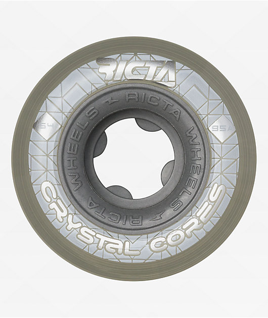Ricta Crystal Cores 54mm 95a Grey Skateboard Wheels