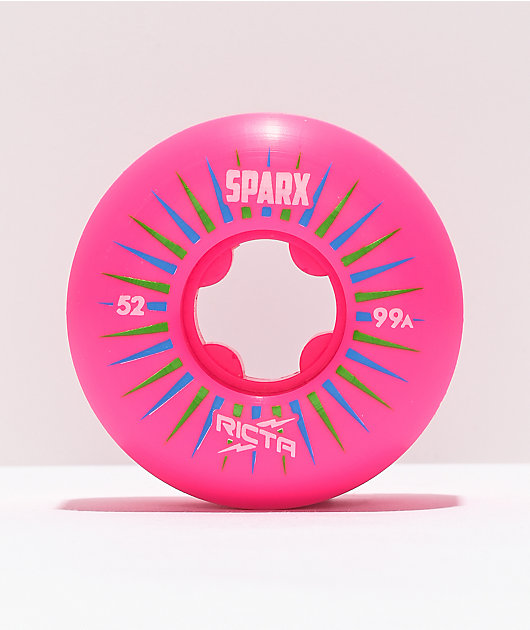 Ricta Sparx Mix Up 52mm 99a Blue & Pink Skateboard Wheels