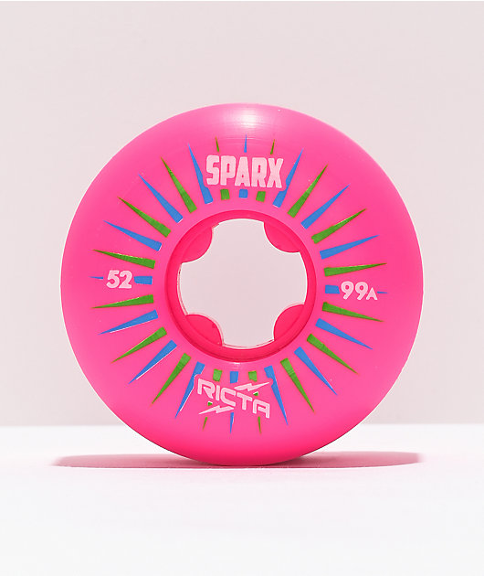 Ricta Sparx Mix Up 52mm 99a azul y rosa ruedas de patineta