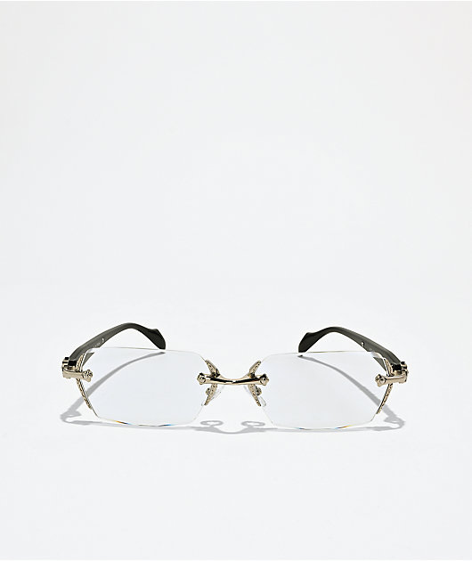 Rimless Embellished Glasses
