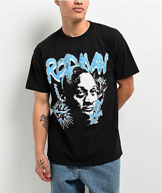 ロッドマン ブランド RODMAN BRAND VLONE コラボ メンズ 半袖 Tシャツ AIRBRUSHTEEBLK RODMAN ロッドマン エアブラシ VLONE プリント TEE A\u0027GEM&frasl;9 × .kom『Dennis Rodman×VLONE&frasl;デニスロッドマン×ヴィーロン
