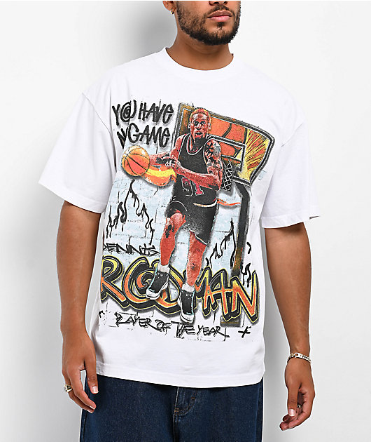 Rodman Apparel Art Of The Dribble White T-Shirt