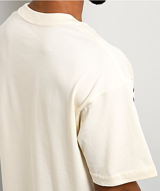 Rodman Apparel Cooked Rhinestone Dirty White T-Shirt