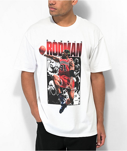 Rodman Apparel Throwback Features White T-Shirt | Zumiez