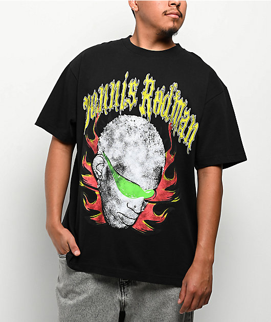 Rodman Apparel Throwing Stars Black T-Shirt Zumiez
