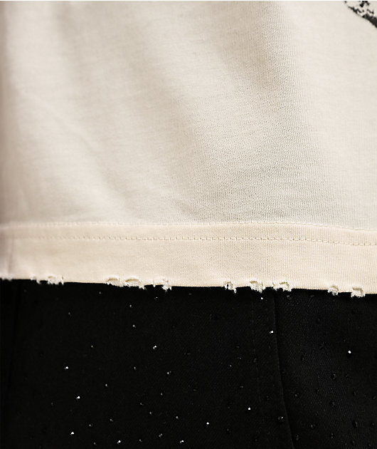 Rodman Apparel Upside Down Cream T-Shirt