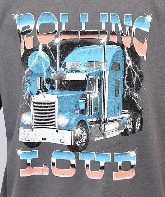 Rolling Loud Truckin Charcoal T-Shirt