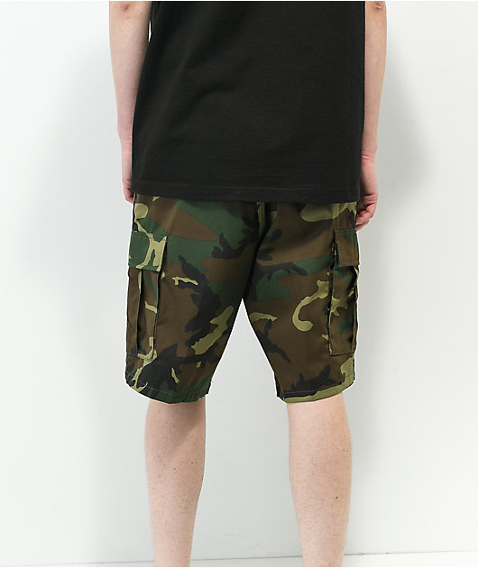 Rothco BDU shorts verdes y negros estilo cargo