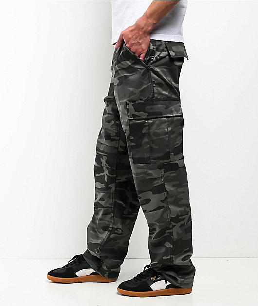 Rothco Black Camo Cargo Pants