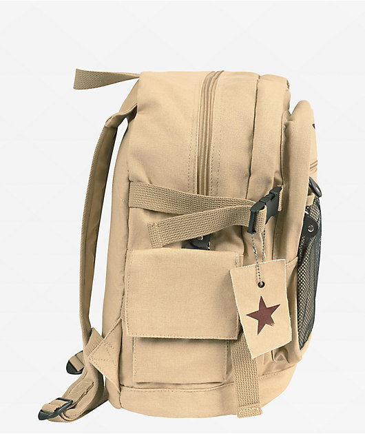 Rothco Deluxe Vintage Star Khaki Backpack