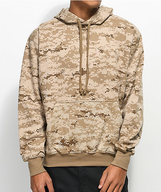 desert camo hoodie