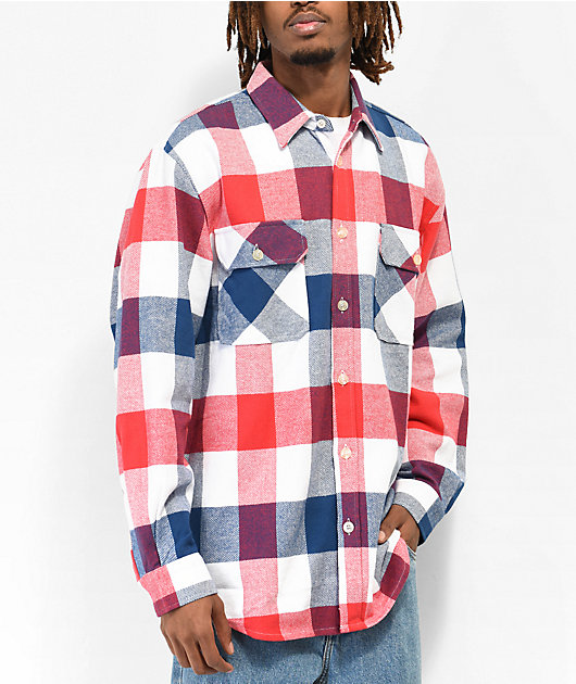 Red white and on sale blue shirts mens