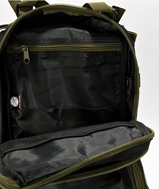 Rothco Medium Transport Black & Olive Drab Backpack