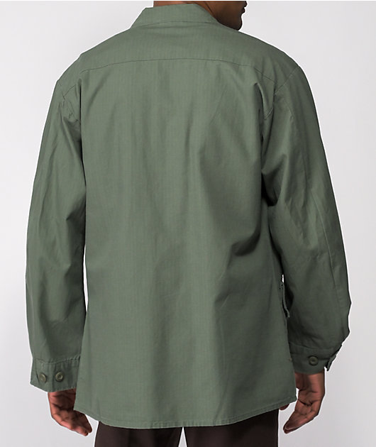 Rothco Overdyed Olive Vintage Fatigue Shirt