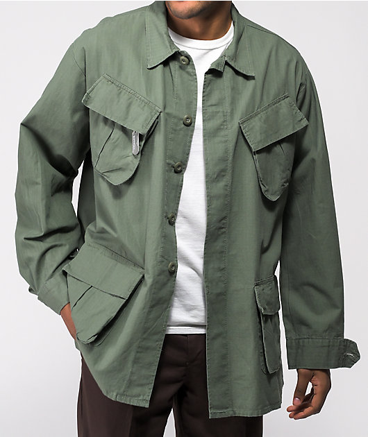 Rothco Overdyed Olive Vintage Fatigue Shirt