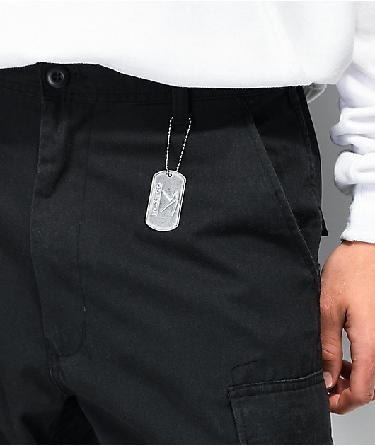 Rothco Paratrooper Vintage Black Cargo Pants