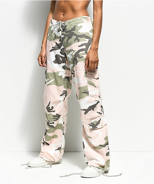 Rothco Pink & Green Camo Vintage Fatigue Pants