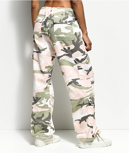 Rothco Pink & Green Camo Vintage Fatigue Pants