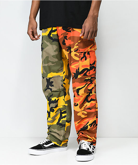 Buy Orange Camo Pants Online In India  Etsy India