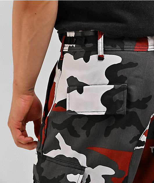 Rothco Tactical BDU Red, Grey & White Camo Cargo Pants