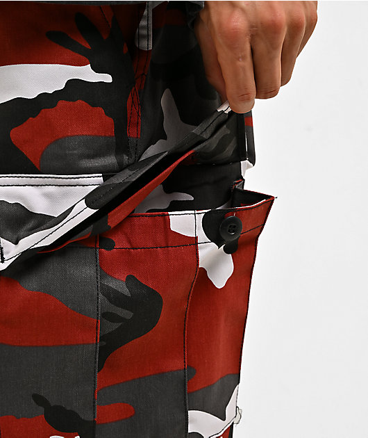 Rothco Tactical BDU Red, Grey & White Camo Cargo Pants