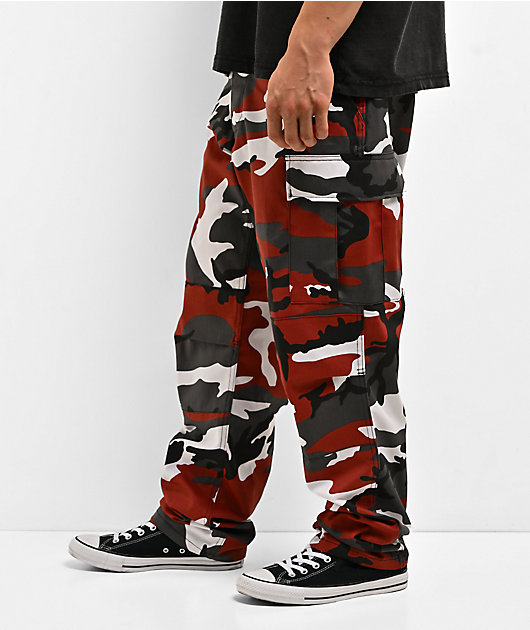 Rothco Tactical BDU Red, Grey & White Camo Cargo Pants