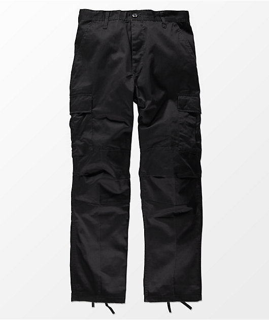 Denim cargo trousers - Black - Ladies | H&M IN-mncb.edu.vn