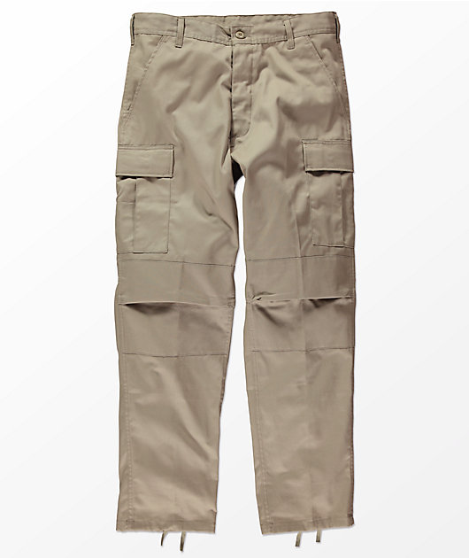Rothco Tactical BDU Solid Khaki Cargo Pants