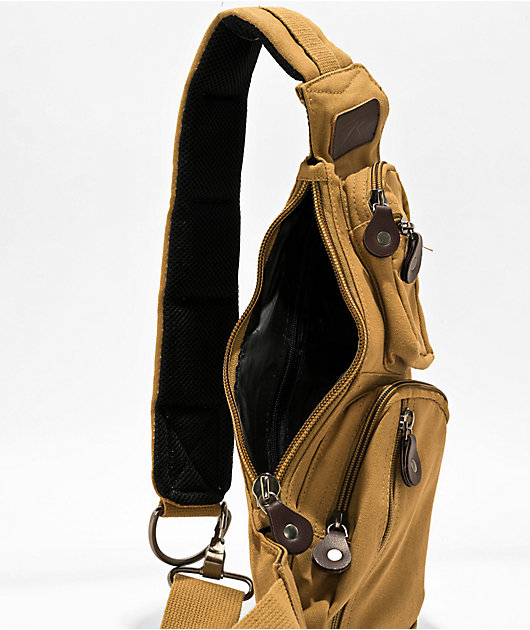 Rothco Vintage Beige Crossbody Bag | Zumiez