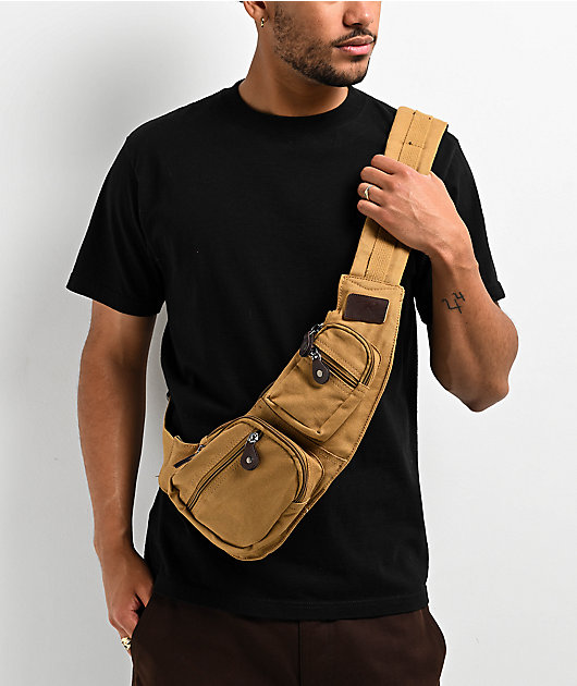 Beige crossbody outlet
