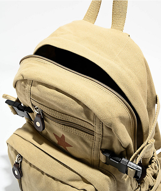 Rothco vintage canvas compact backpack sales