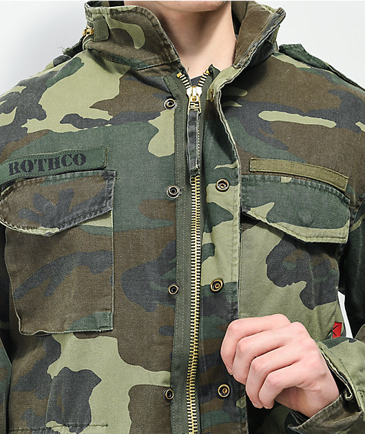 Rothco Vintage M-65 Camo Field Jacket