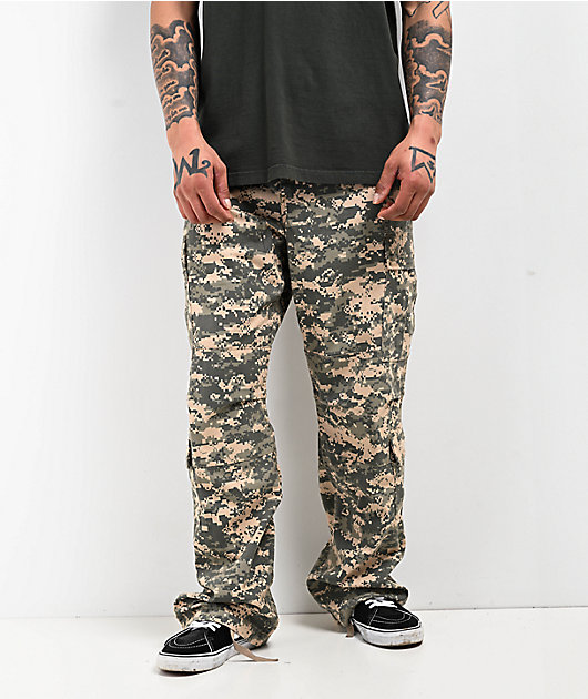 Rothco Vintage Paratrooper ACU Digital Camouflage Cargo Pants | Zumiez
