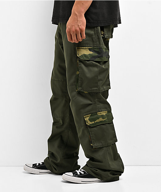 Rothco Vintage Paratrooper Olive & Camo Cargo Pants