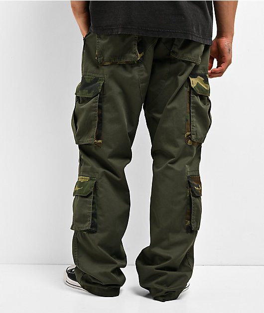 Rothco Vintage Paratrooper Olive & Camo Cargo Pants